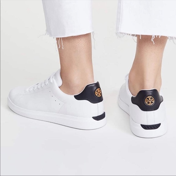 Tory Burch | Shoes | Tory Burch Howell Leather Sneaker Size 8 | Poshmark